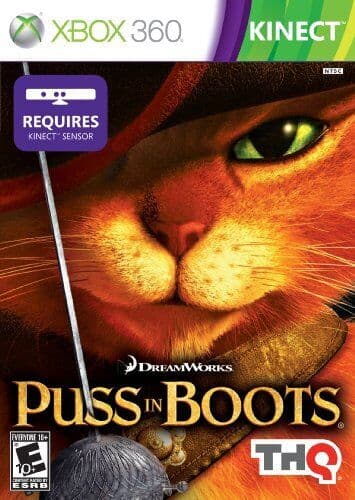 THQ Puss In Boots Kinect Xbox 360 - Game  V4VG  (Pre Owned)