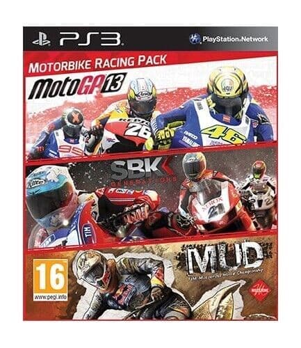 Ps3 motorbike racing pack (inc. motogp13 + sbk generations + mud... - Game  1MVG (Pre Owned)