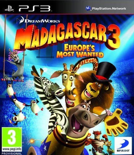 Madagascar 3 (Sony Playstation PS3) - Game  RYVG  (Pre Owned)