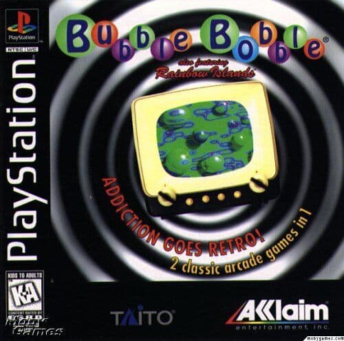 Bubble Bobble also featuring Rainbow Islands (PSone) - Game  RYVG  (Pre Owned)