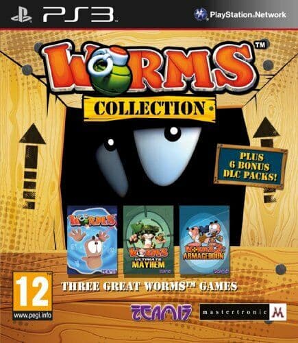 Worms Collection (Sony Playstation PS3) - Game UWVG (Pre Owned)