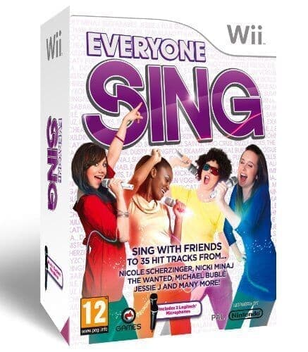 Everyone Sing Plus 2 Logitech Microphones (Nintendo Wii) - Game  5AVG  (Pre Owned)