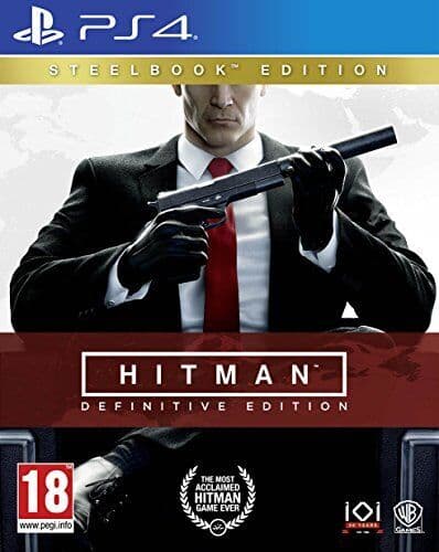 Hitman Definitive Steelcase Edition (Sony Playstation PS4) - Game  BTVG  (Pre Owned)