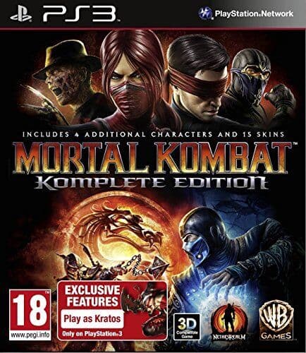 Mortal Kombat Komplete Edition (Sony Playstation PS3) - Game  0SVG  (Pre Owned)