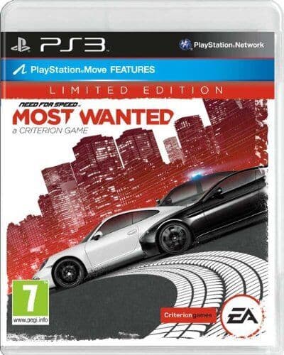 Need For Speed Most Wanted - Limited Edition (Sony Playstation PS3) - Game  2IVG  (Pre Owned)