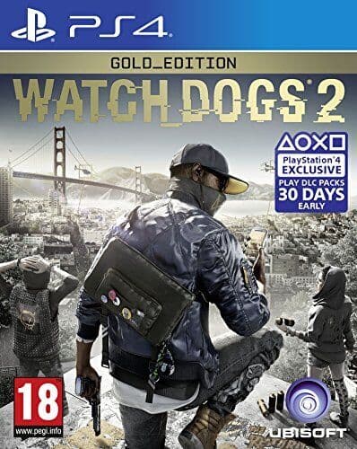 Watch Dogs 2 Gold Edition  (Sony Playstation PS4) - Game  K4VG The (Pre Owned)