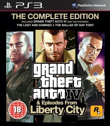 Grand Theft Auto IV: Complete Edition (Sony Playstation PS3) - Game  6UVG  (Pre Owned)