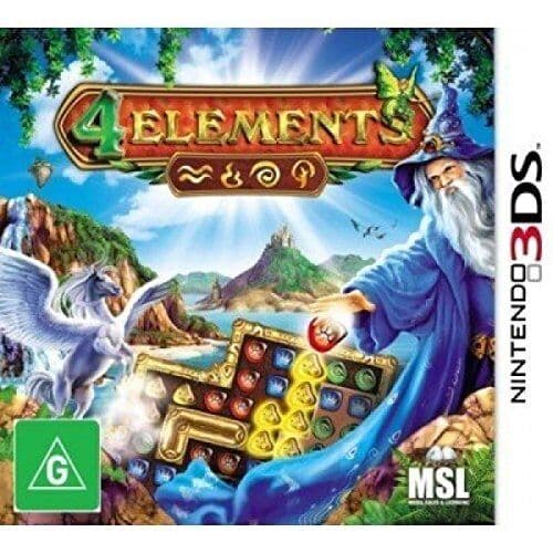 4 Elements (Nintendo 3DS) - Game  76VG  (Pre Owned)
