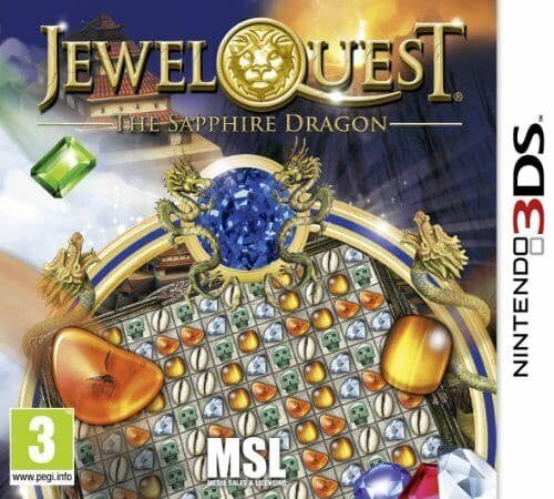 Jewel Quest -The Sapphire Dragon (Nintendo 3DS) - Game  64VG  (Pre Owned)