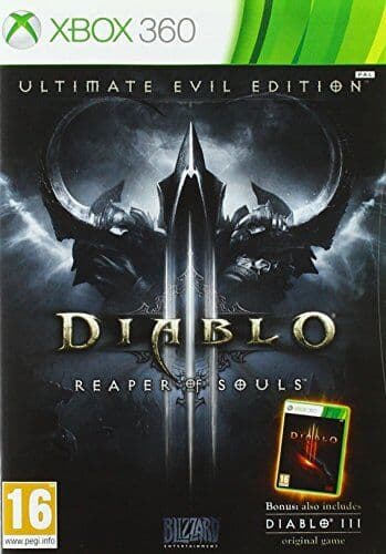 Diablo III: Reaper of Souls - Ultimate Evil Edition (Xbox 360) - Game  J2VG The (Pre Owned)