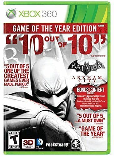 Xbox 360 - Batman: Arkham City Goty - Game  MOVG  (Pre Owned)