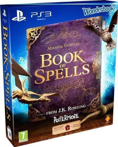 Book of Spells and Wonderbook [Nordic Version, English book] - Game  5MVG The (Pre Owned)