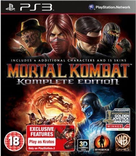 Mortal Kombat Komplete Edition (Sony Playstation PS3) - Game  44VG  (Pre Owned)