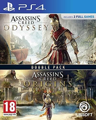 Assassin's Creed Origins + Odyssey Double Pack (Sony Playstation PS4) - Game  W8VG  (Pre Owned)