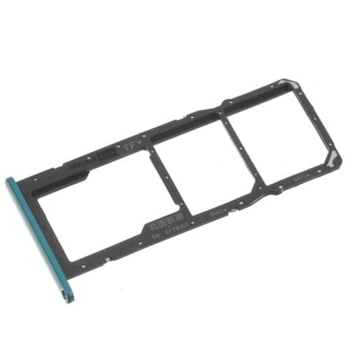 Fingerprint Dual SIM & SD Card Tray Green For Huawei Y6p Replacement Repair