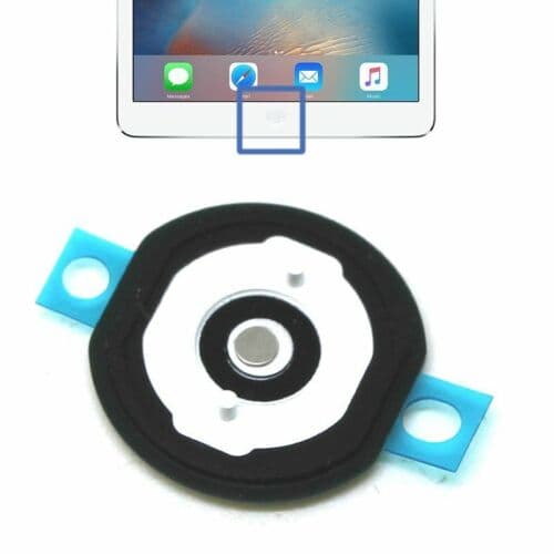 Home Button For iPad Air White Self Adhesive Replacement Rubber Gasket Seal