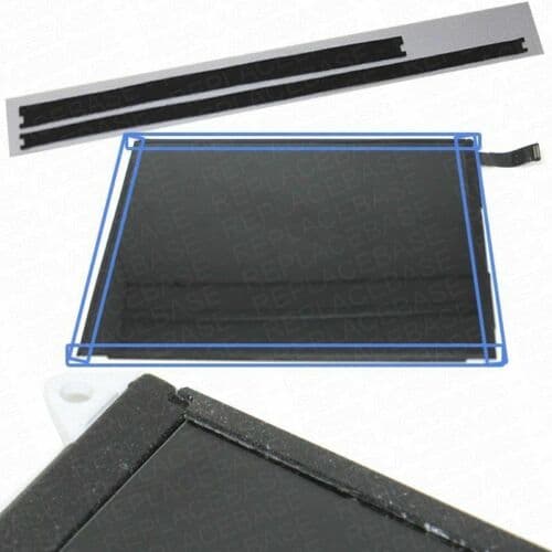 LCD Foam Padding For iPad Mini 1 2 3 Cushion Self Adhesive Strips Replacement