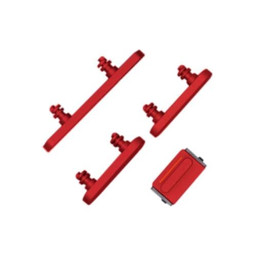 External Button Set For Apple iPhone 12 Red Replacement Pack Repair Part