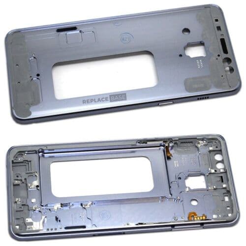BAQ Replacement Mid Frame Chassis Buttons Blue For Samsung Galaxy 530 A8 2018