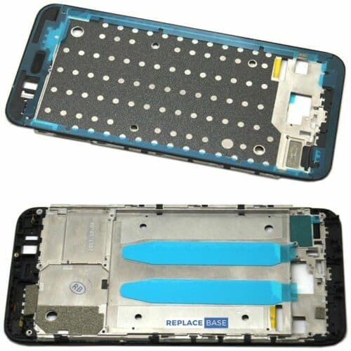 LCD Chassis Cover For Xiaomi Mi A1 Black Replacement Frame Shell Panel Adhesive