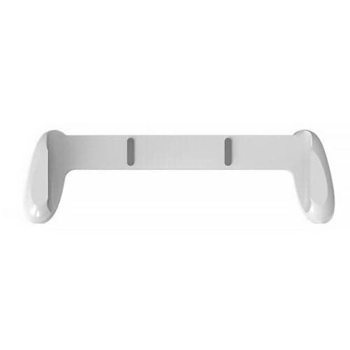 For Nintendo Switch OLED Comfort Grip Ergonomic 6 Game Slots Hard Shell White