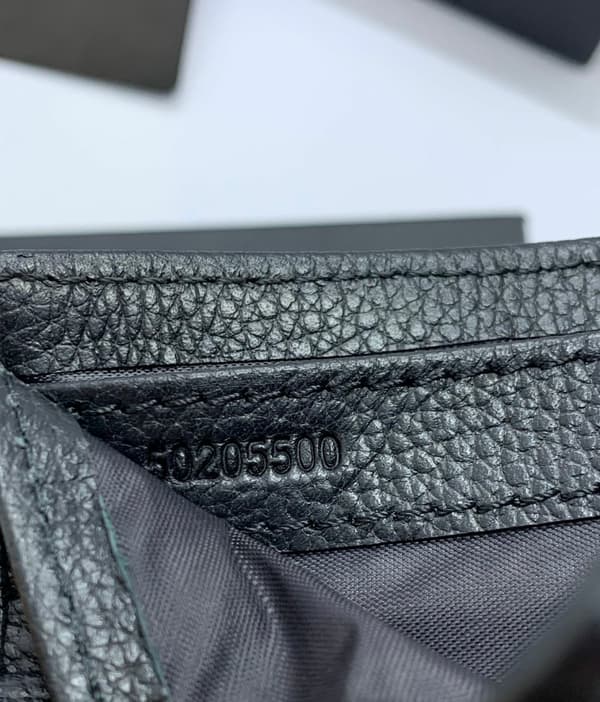 HUGO BOSS NEW PALLINO BLACK GENUINE LEATHER BI-FOLDING WALLET