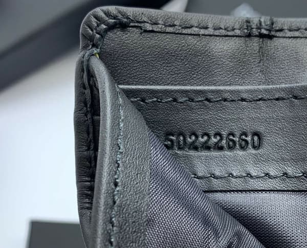 HUGO BOSS CAENESTIR BLACK GENUINE MEN'S LEATHER WALLET