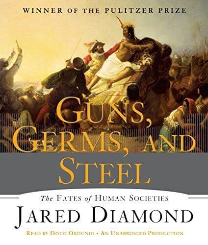 Guns, Germs, and Steel: The Fates of Human Societies - Diamond, Jared CD 27VG - Pre Owned