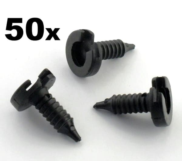 50x Land Rover Range Rover Interior Trim Panel Door Card Fastener Clips MWC9134