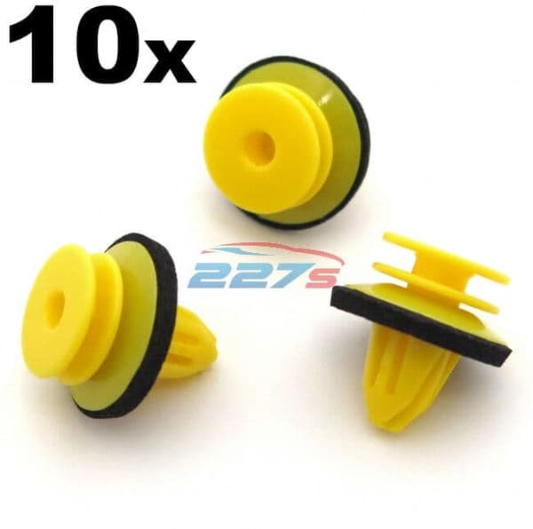10x Mercedes Door Card Trim Panel Clips- 0019912698