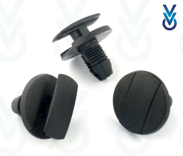 10x Rear Wheel Arch Lining & Mudguard Clips for some Vauxhall Grandland X, Corsa