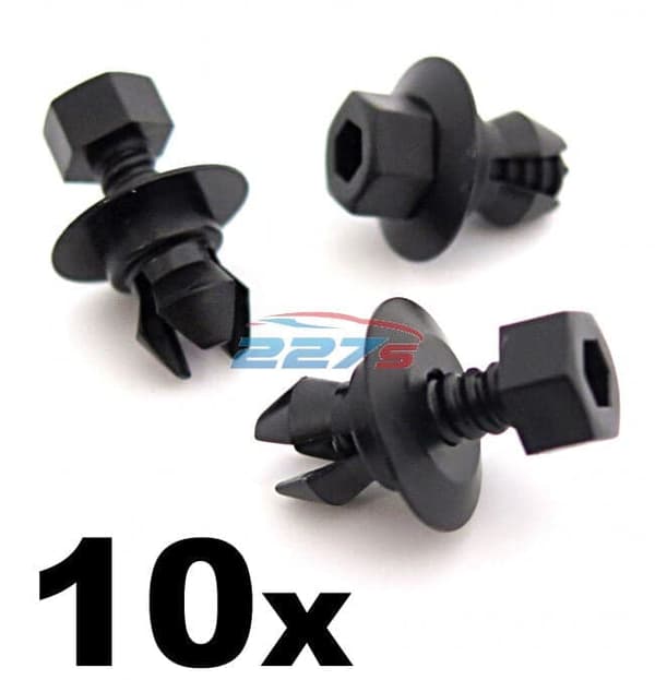 10x VW Passat, CC & Audi Q5 Sill Moulding & Side Skirt Trim Clips- 3C0853934