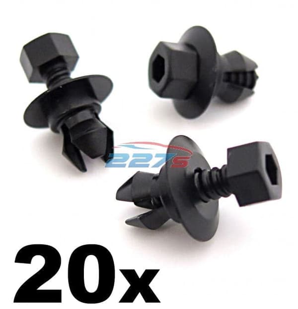 20x VW Passat, CC & Audi Q5 Sill Moulding & Side Skirt Trim Clips- 3C0853934