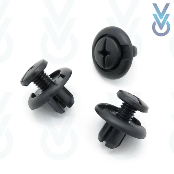 10x Front Wheel Arch Lining & Mudguard Clips for some Honda Accord