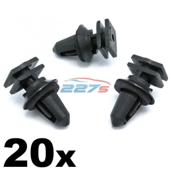 20x BMW Door Entry Sill Moulding Plastic Trim Clips- 07147074343
