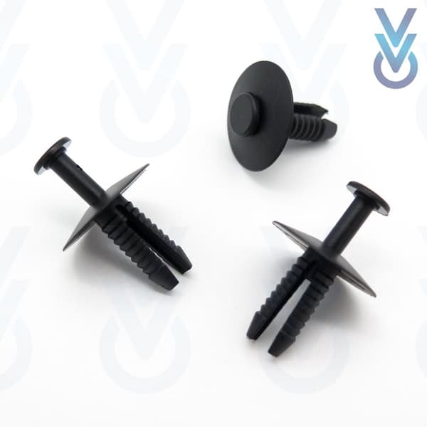 10x Front Bumper & Trim Fastener Clips for some BMW 3-Series, 5-Series, 7-Series
