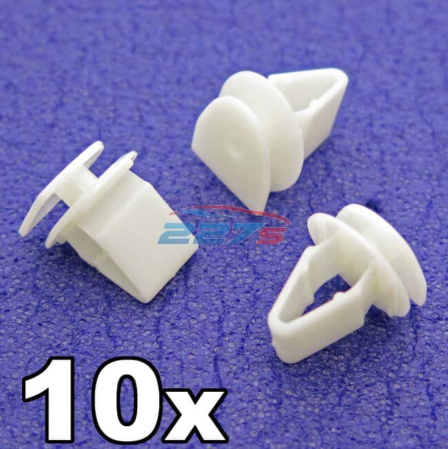 10x Windscreen Cowl Clips, Scuttle Panel Clips Fits some Honda Civic