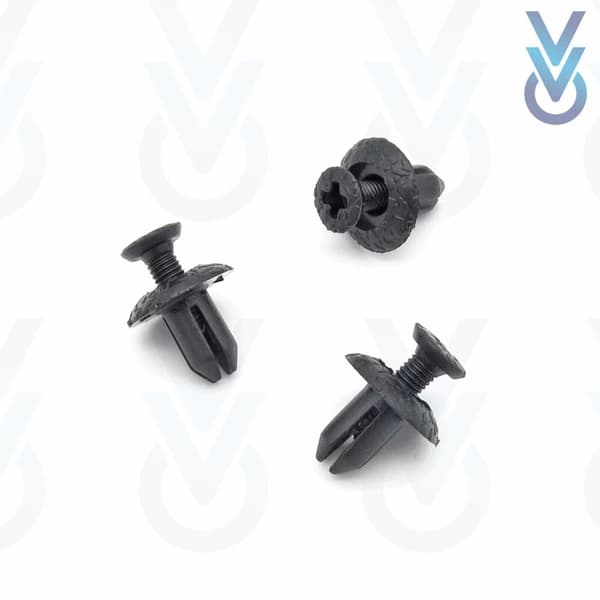 10x Rear Bumper & Trim Fastener Clips for some Peugeot 107