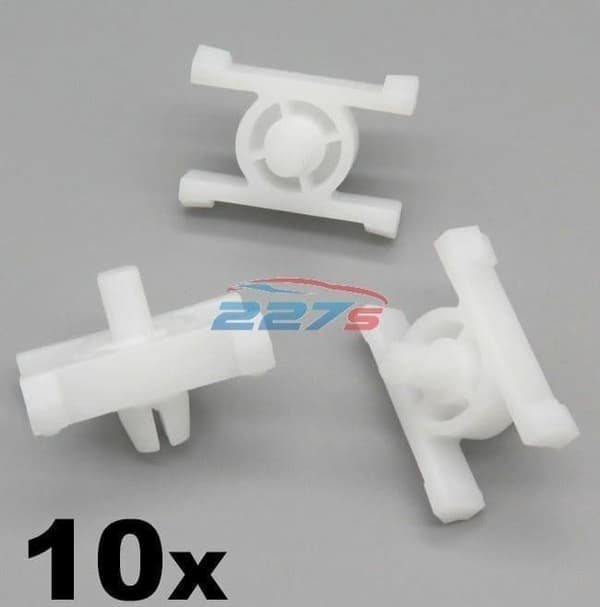 10x BMW Door Moulding and Bump Strip Trim Clips - 51131829904