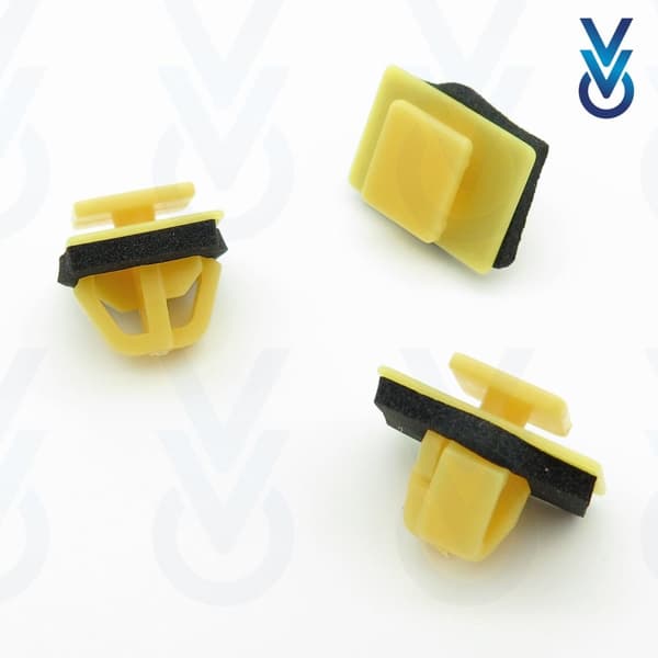 10x Side Body Moulding Strip Trim Clips for some Hyundai i10, Santa Fe