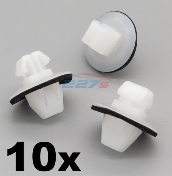 10x Toyota RAV4 Plastic Door Moulding Trim Clips- 9046711063