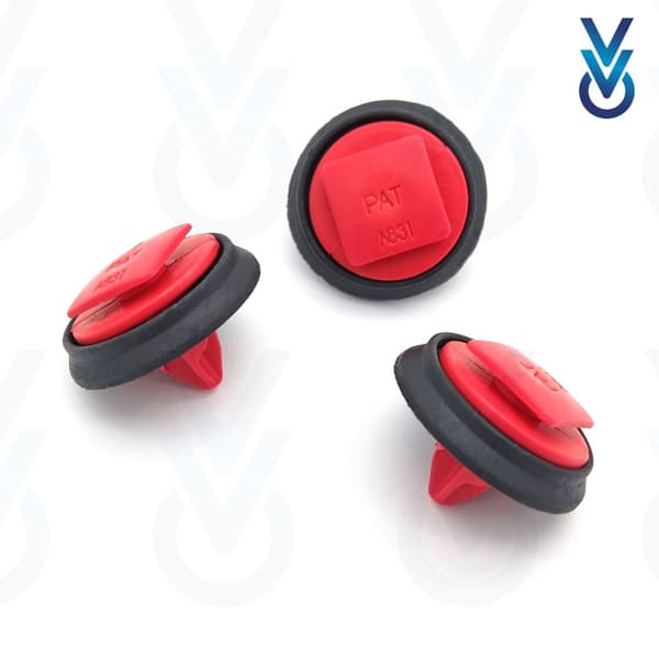 10x Front Wheel Arch Flare & Trim Moulding Clips for some Fiat Panda Cross