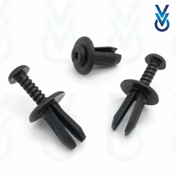 10x Fiat Front Bumper Clips & Trim Fasteners- 51877375