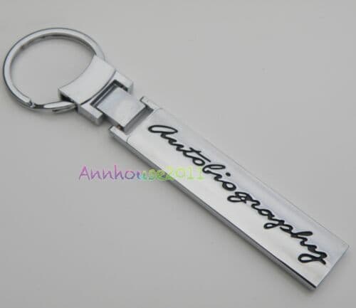 CHROME KEYRING KEY CHAIN KEY RING LAND RANGE ROVER VELAR DISCOVERY DEFENDER