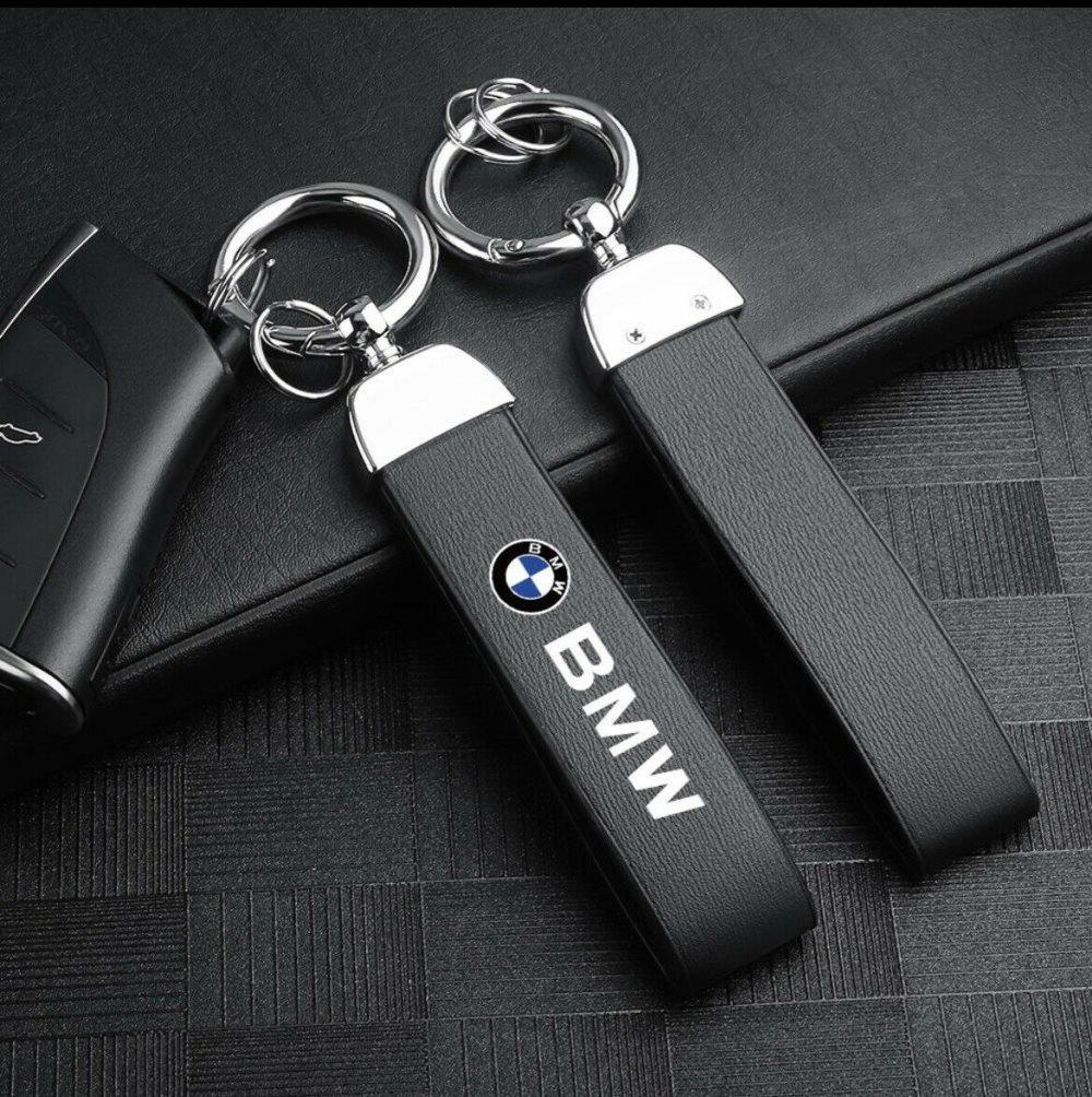 BMW Luxury Leather Keychain Keyring Bmw Logo CDON