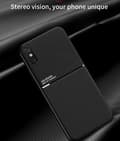 Miniatyrbilde 3 av 8: For iPhone 15 Shockproof Rubber Magnetic Leather Case BLACK