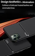 Miniatyrbilde 4 av 8: For iPhone 15 Shockproof Rubber Magnetic Leather Case BLACK