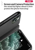 Miniatyrbilde 6 av 8: For iPhone 15 Shockproof Rubber Magnetic Leather Case BLACK