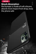 Miniatyrbilde 2 av 8: For iPhone 15 Shockproof Rubber Magnetic Leather Case BLACK