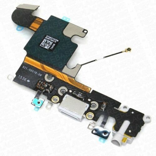 Dock For Apple iPhone 6s Light Grey Replacement Port Flex Cable Mic Headphone